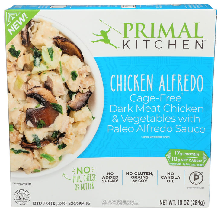 PRIMAL KITCHEN: Chicken Alfredo Bowl, 10 oz