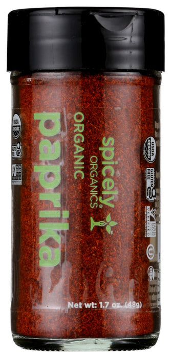 SPICELY ORGANICS: Organic Paprika Jar, 1.7 oz