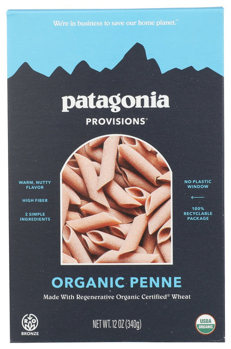 PATAGONIA PROVISIONS: Organic Penne Pasta, 12 oz