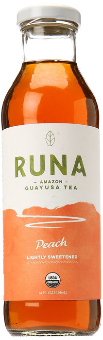 RUNA: Guayusa Peach Lightly Sweetened, 14 fo