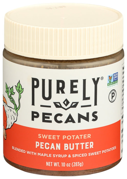 PURELY PECANS: Sweet Potater Pie Pecan Butter, 10 oz
