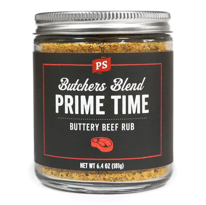 PS SEASONING: Prime Time Buttery Beef Rub, 6.4 oz