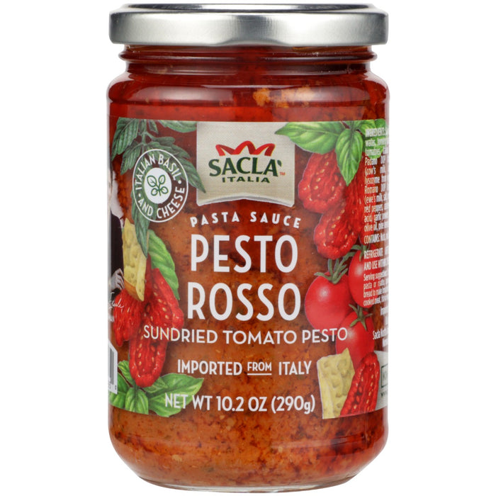 SACLA: Pesto Rosso Pasta Sauce, 10.2 oz