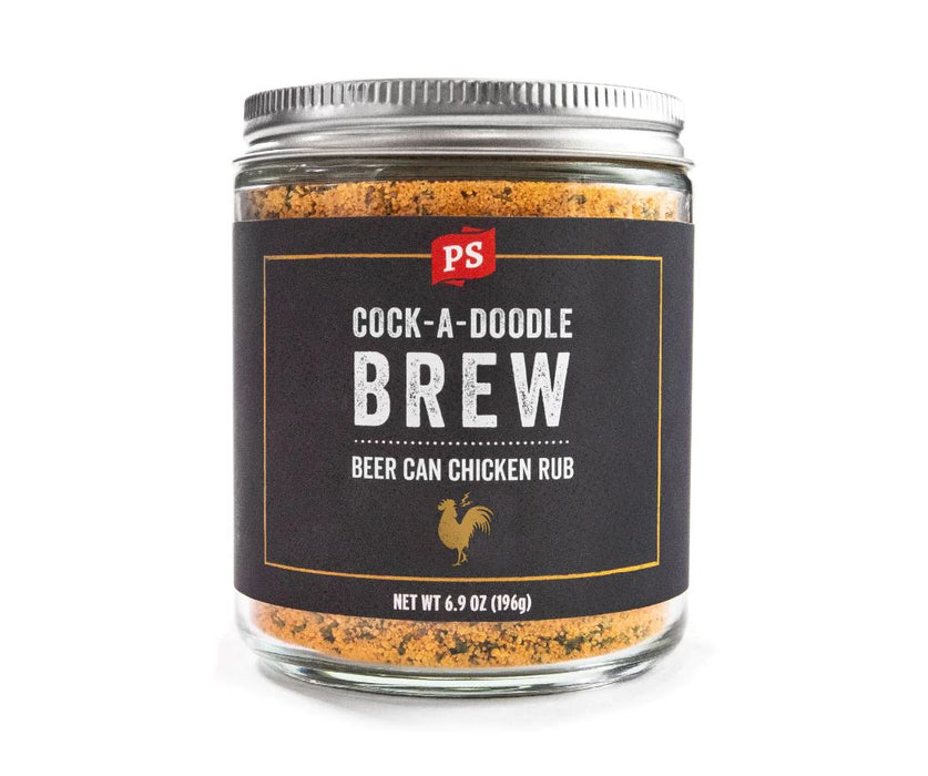 PS SEASONING: Cockadoodle Brew Rub, 6.9 oz