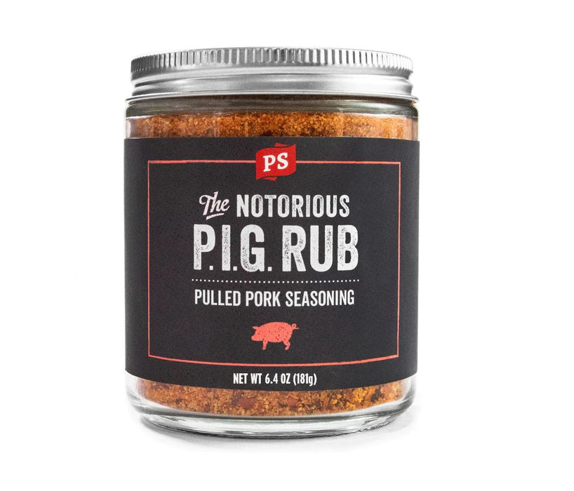 PS SEASONING: Pig Pulled Pork Seasoning, 6.4 oz