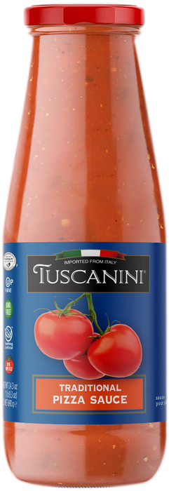 TUSCANINI: Traditional Pizza Sauce, 24.3 oz