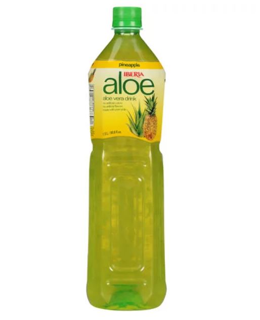 IBERIA: Pineapple Aloe Vera Drink, 1.5 lt
