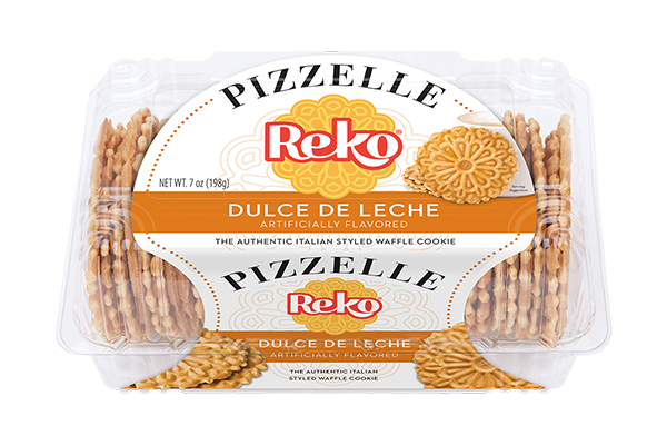 REKO: Cookie Pizzelle Caramel, 7 oz