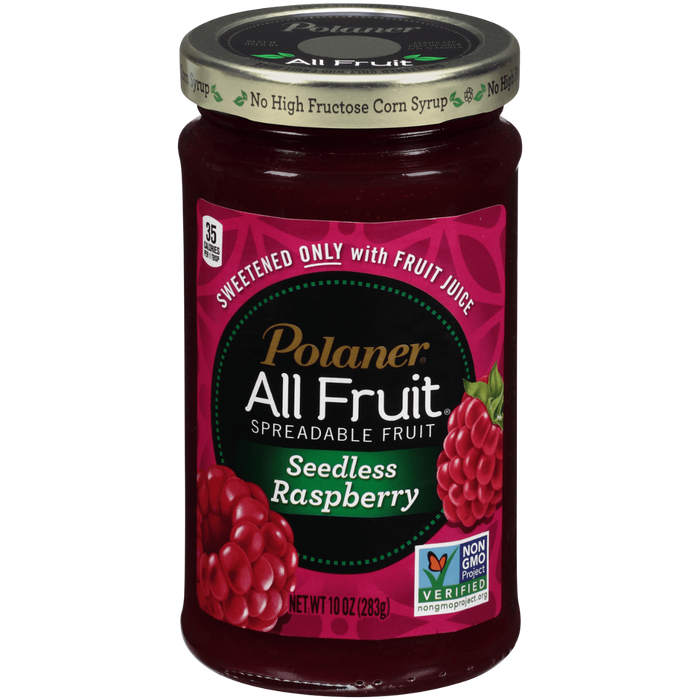 POLANER: Fruit Sprd Sdls Red Raspb, 10 oz