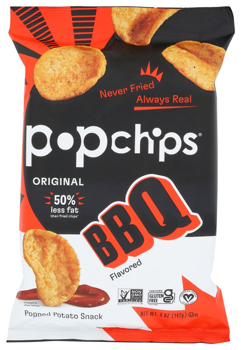 POPCHIPS: BBQ Potato Chips, 5 oz