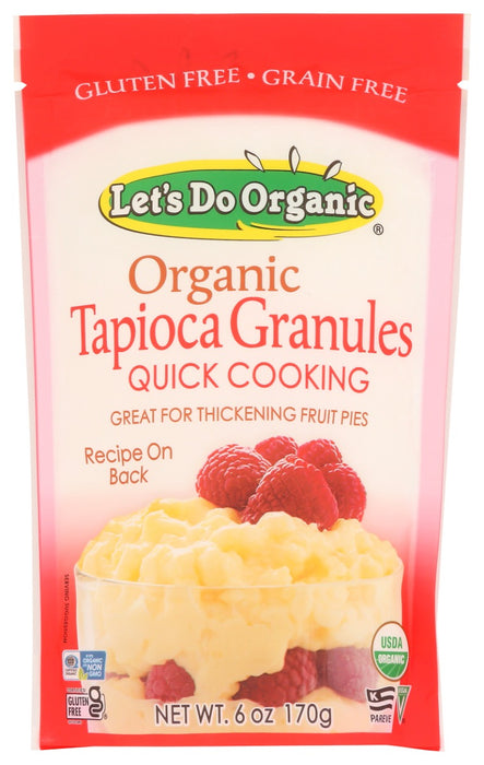 LETS DO ORGANICS: Organic Tapioca Granules, 6 oz