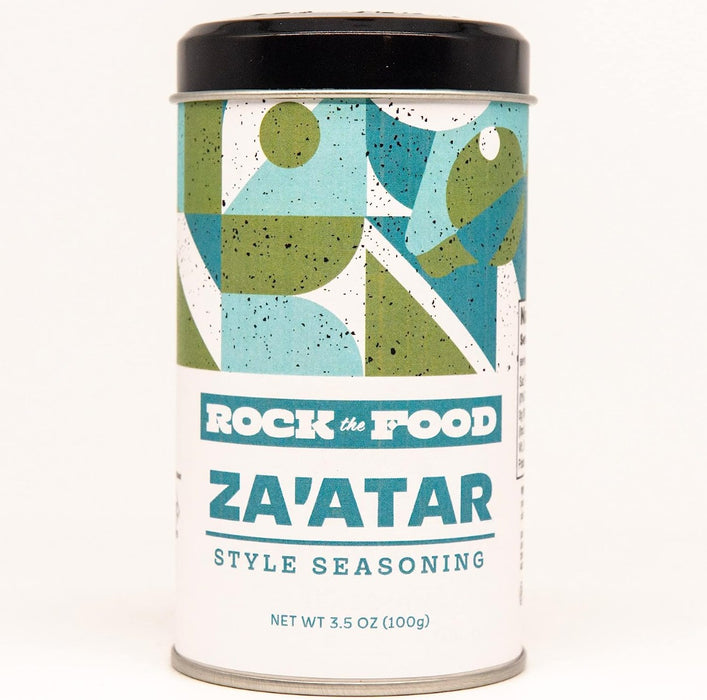 ROCK THE FOOD: Za Atar Seasoning Shaker, 3.5 oz