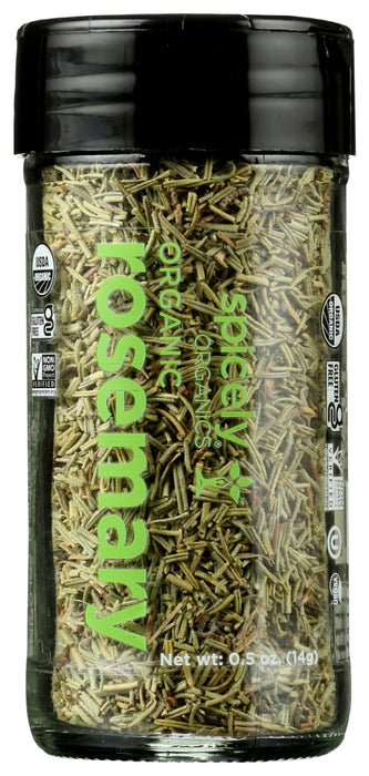 SPICELY ORGANICS: Organic Rosemary Whole Jar, 0.5 oz