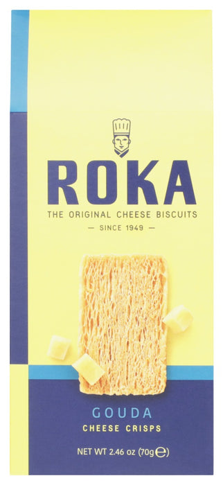 ROKA: Cheese Crispies Gouda Cheese, 2.46 oz