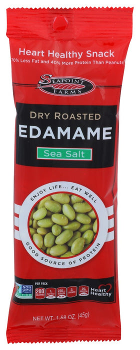 SEAPOINT FARMS: Dry Roasted Edamame Sea Salt, 1.58 oz