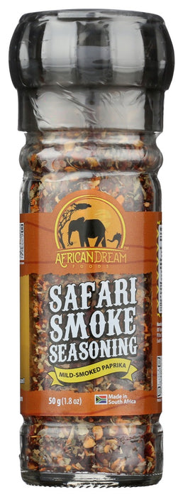 AFRICAN DREAM FOODS: Safari Smoke Seasoning, 1.8 oz