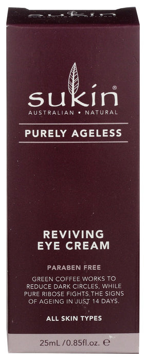 SUKIN: Reviving Eye Cream, 0.85 fo