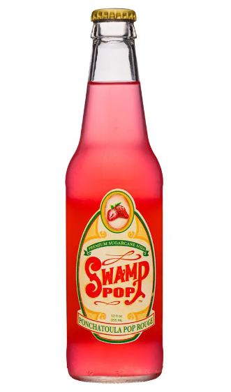 SWAMP POP: Ponchatoula Pop Rouge Soda 4pk, 48 fo