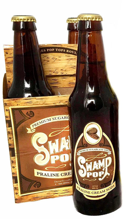 SWAMP POP: Praline Cream Soda 4pk, 48 fo