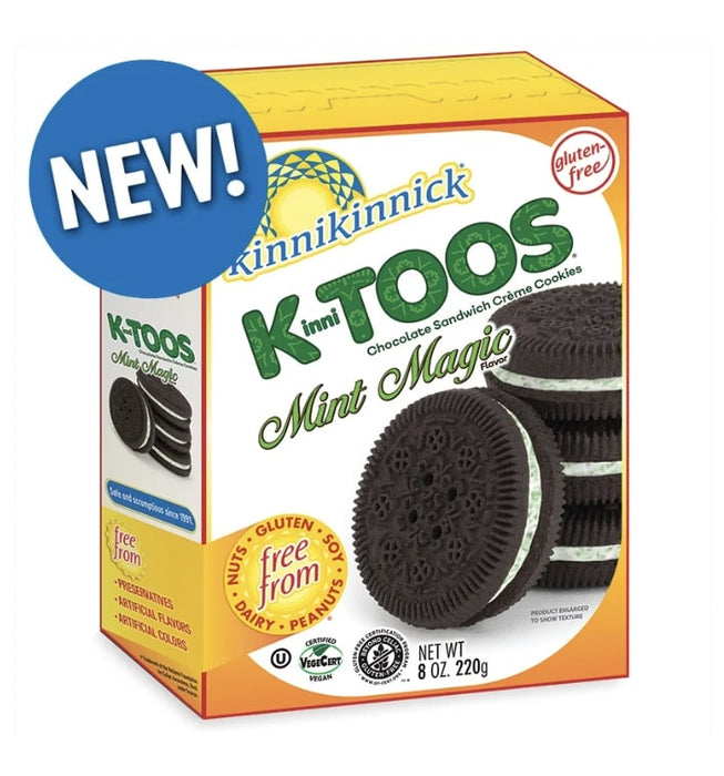 KINNIKINNICK: Cookies Mint Sndwch Creme, 8 oz