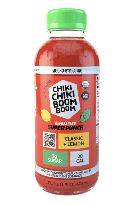 CHIKI CHIKI BOOM BOOM: Classic Punch & Lemon Org, 16 fo