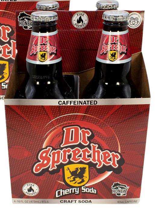 SPRECHER: Soda Dr Sprecher 4Pk, 64 FO