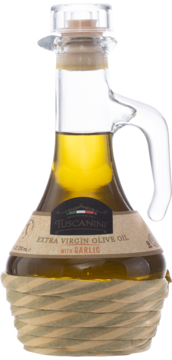 TUSCANINI: Olive Oil Xtr Vir Garlic, 250 ML