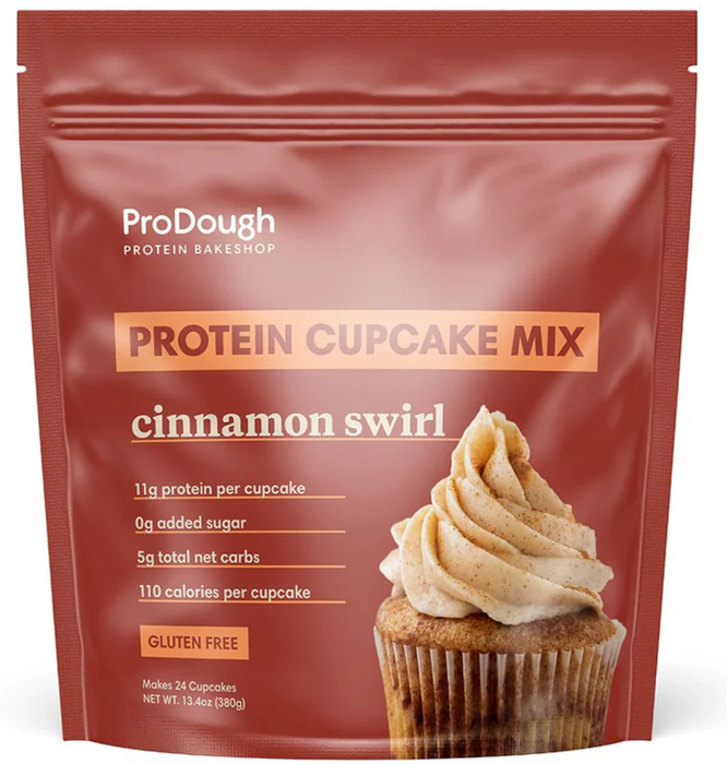 PRODOUGH BAKERY: Cupcakes Protein Cin Swrl, 13.4 oz
