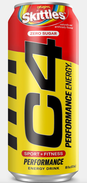 C4: Drink Energy Skittles, 16 OZ