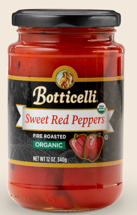 BOTTICELLI FOODS LLC: Peppers Red Roasted, 12 OZ