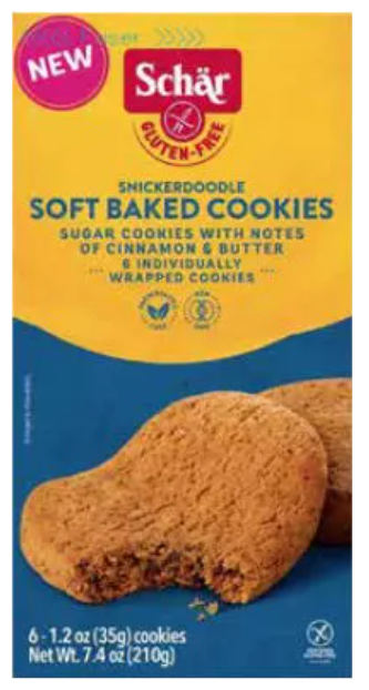 SCHAR: Cookie Snickerdoodle Gf, 7.4 oz