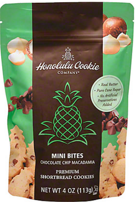 HONOLULU COOKIE COMPANY: Cookie Choc Chip Macadamia Sb, 4 OZ