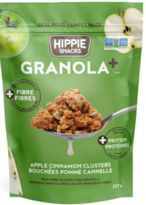 HIPPIE SNACKS: Granola Apple Cinnamon, 8 oz