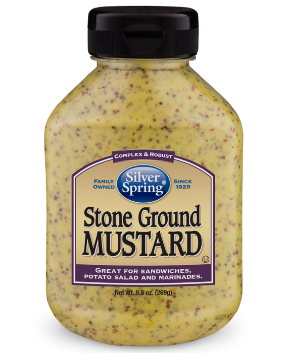 SILVER SPRINGS: Mustard Stone Ground, 9.5 oz
