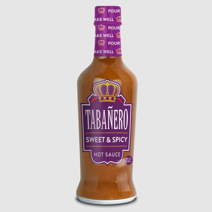 TABANERO: Sweet and Spicy Hot Sauce, 5 fo