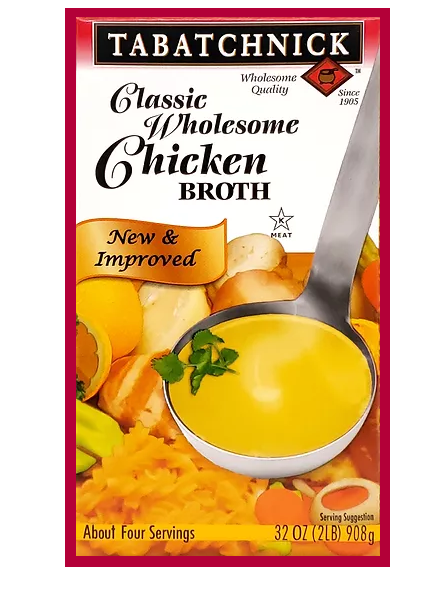 TABATCHNICK: Classic Chicken Broth, 32 oz