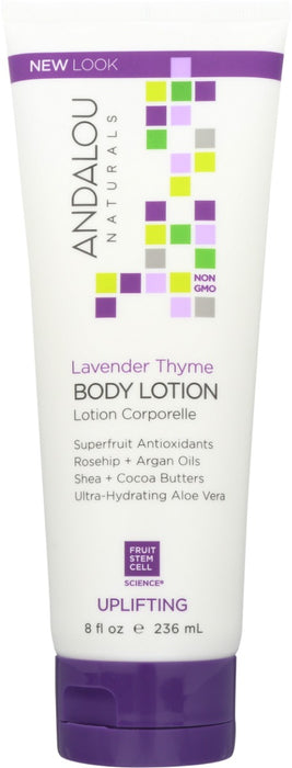 ANDALOU NATURALS: Lavender Thyme Refreshing Body Lotion, 8 oz