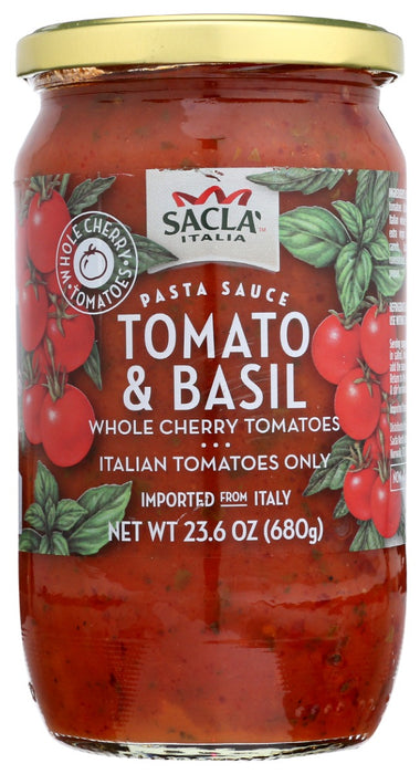SACLA: Tomato and Basil Pasta Sauce, 24 oz