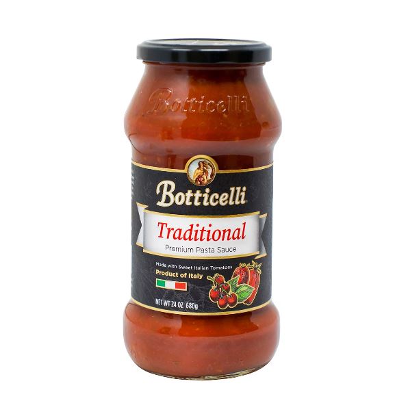 BOTTICELLI FOODS LLC: Traditional Pasta Sauce, 24 oz