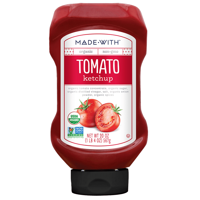 MADE WITH: Ketchup Org, 20 oz