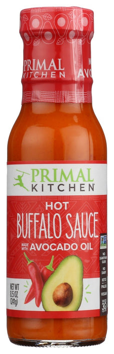 PRIMAL KITCHEN: Hot Buffalo Sauce, 8.5 oz