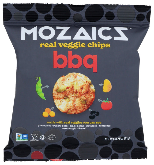 MOZAICS: BBQ Veggie Chips, 0.75 oz