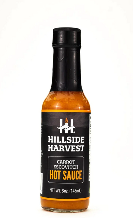 HILLSIDE HARVEST: Carrot Escovitch Hot Sauce, 5 fo