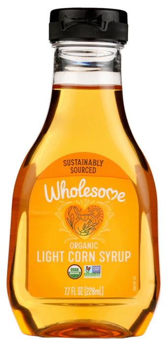 WHOLESOME: Organic Light Corn Syrup, 7.7 oz