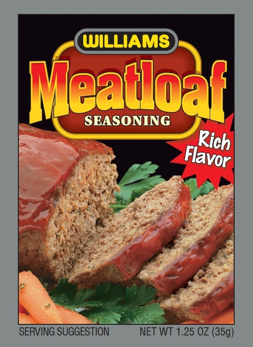 WILLIAMS: Meatloaf Seasoning, 1.25 oz