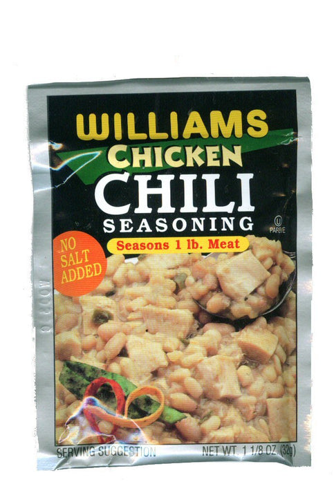 WILLIAMS: Chicken Chili Seasoning, 1.125 oz
