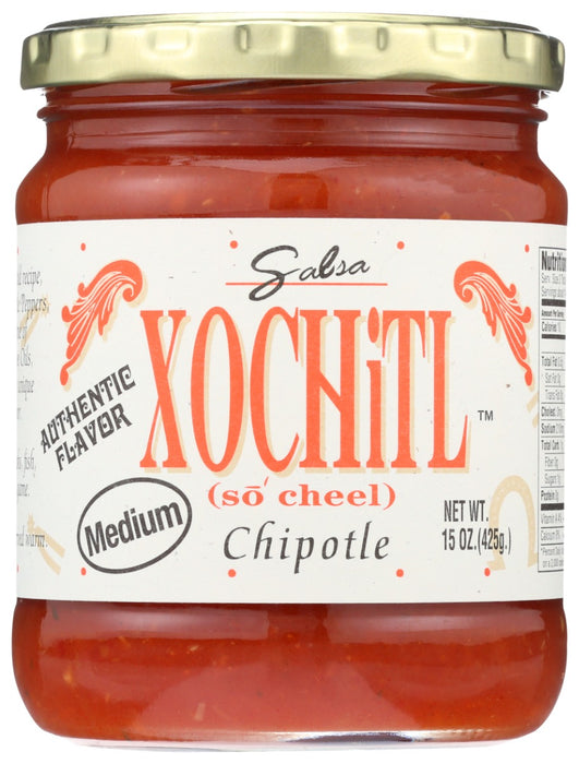 XOCHITL: Chipotle Salsa Medium, 15 oz