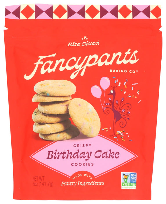 FANCYPANTS BAKING CO: Birthday Cake Cookies, 5 oz
