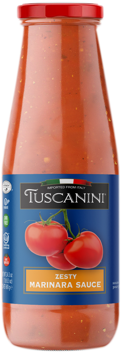 TUSCANINI: Zesty Marinara Sauce, 24.3 oz