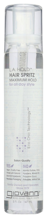 GIOVANNI COSMETICS: LA Hold Hair Spritz, 5 oz